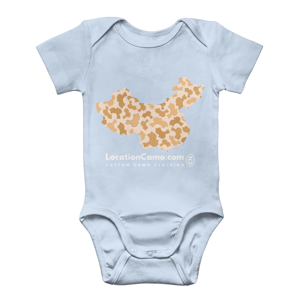 China Desert Classic Baby Onesie Bodysuit - LocationCamo.com