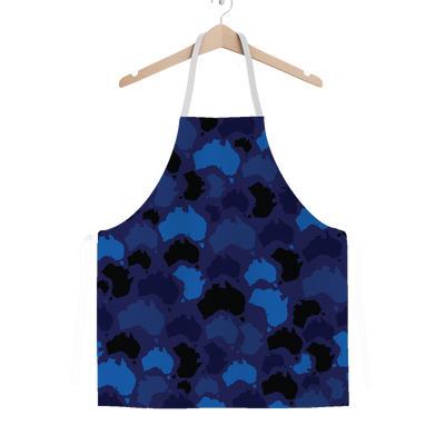 Australia Midnight Classic Sublimation Adult Apron - Custom Camo Clothing - [new_brand] - [camo] - [camoflage] - [apparel] - [location] - [new_brand] - [custom] - [clothing]