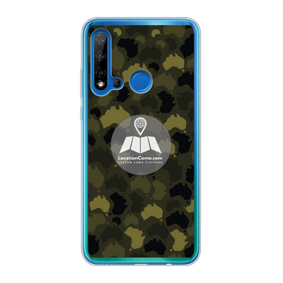 Australia Forest Back Printed Transparent Soft Phone Case - Custom Camo Clothing - [new_brand] - [camo] - [camoflage] - [apparel] - [location] - [new_brand] - [custom] - [clothing]