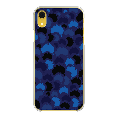 Australia Midnight Back Printed Transparent Hard Phone Case - Custom Camo Clothing - [new_brand] - [camo] - [camoflage] - [apparel] - [location] - [new_brand] - [custom] - [clothing]