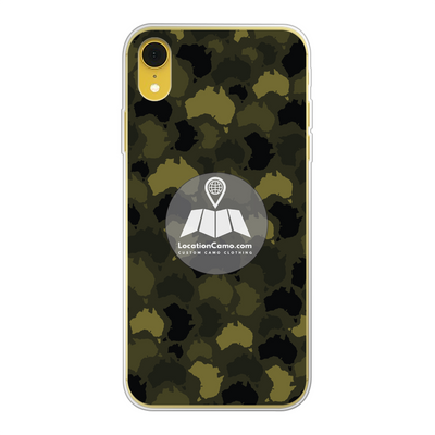 Australia Forest Back Printed Transparent Soft Phone Case - Custom Camo Clothing - [new_brand] - [camo] - [camoflage] - [apparel] - [location] - [new_brand] - [custom] - [clothing]