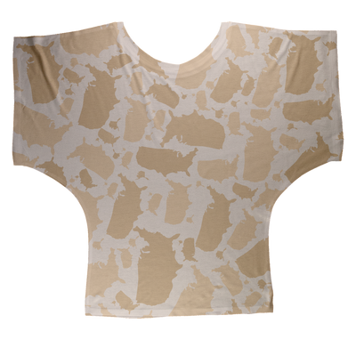 USA Desert Sublimation Batwing Top - LocationCamo.com