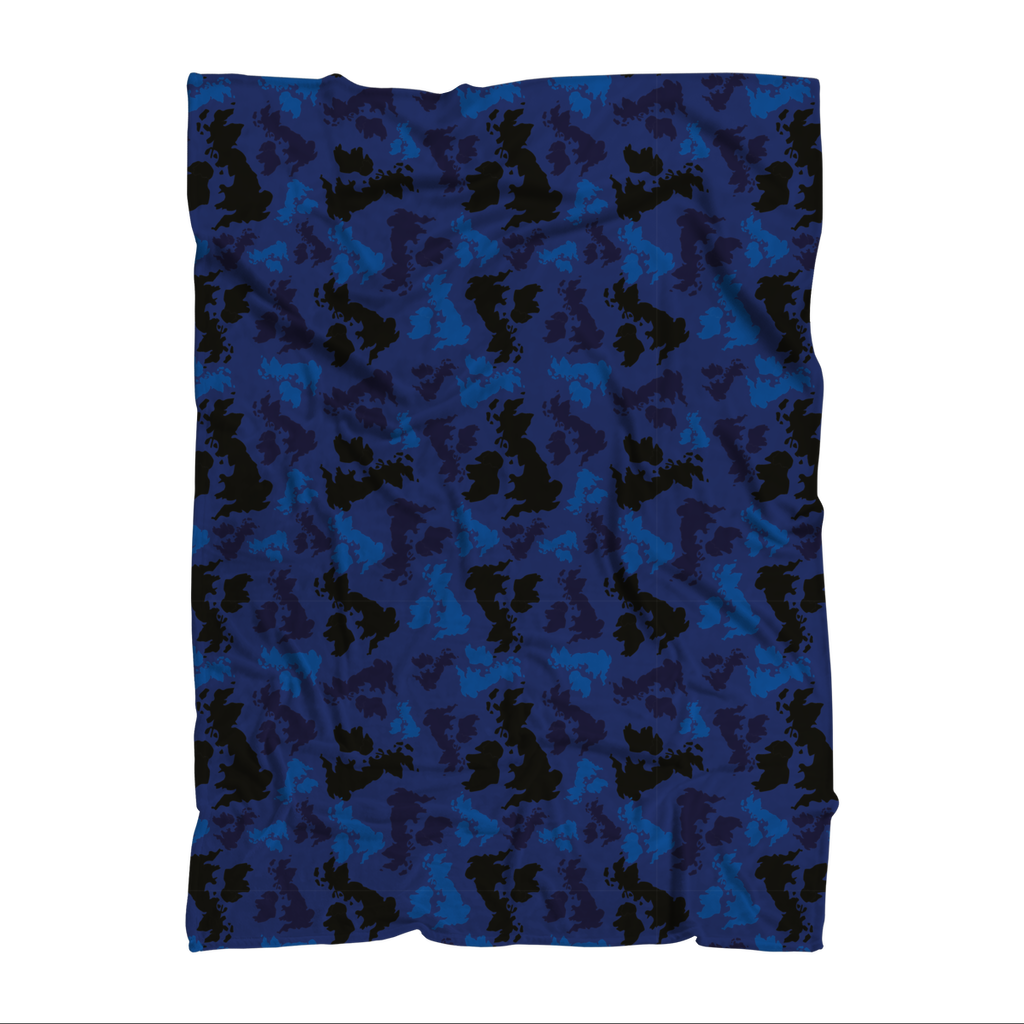 UK Midnight Premium Sublimation Adult Blanket - Custom Camo Clothing - [new_brand] - [camo] - [camoflage] - [apparel] - [location] - [new_brand] - [custom] - [clothing]