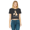 UK Desert Classic Women's Cropped Raw Edge T-Shirt - Custom Camo Clothing - [new_brand] - [camo] - [camoflage] - [apparel] - [location] - [new_brand] - [custom] - [clothing]