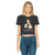 UK Desert Classic Women's Cropped Raw Edge T-Shirt - Custom Camo Clothing - [new_brand] - [camo] - [camoflage] - [apparel] - [location] - [new_brand] - [custom] - [clothing]