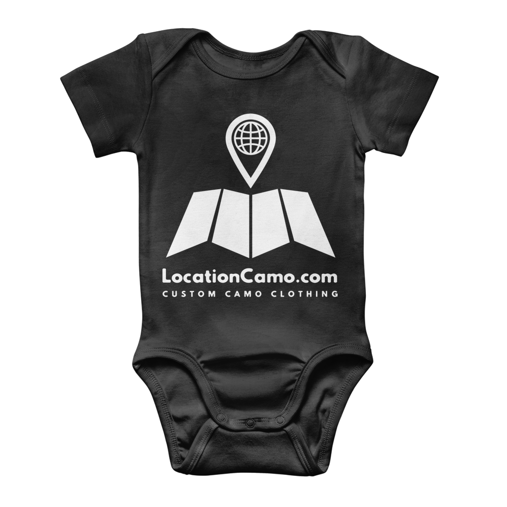 Brand Logo Classic Baby Onesie Bodysuit - LocationCamo.com