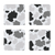 Germany Arctic Sublimation Coasters Pack of Four - LocationCamo.com