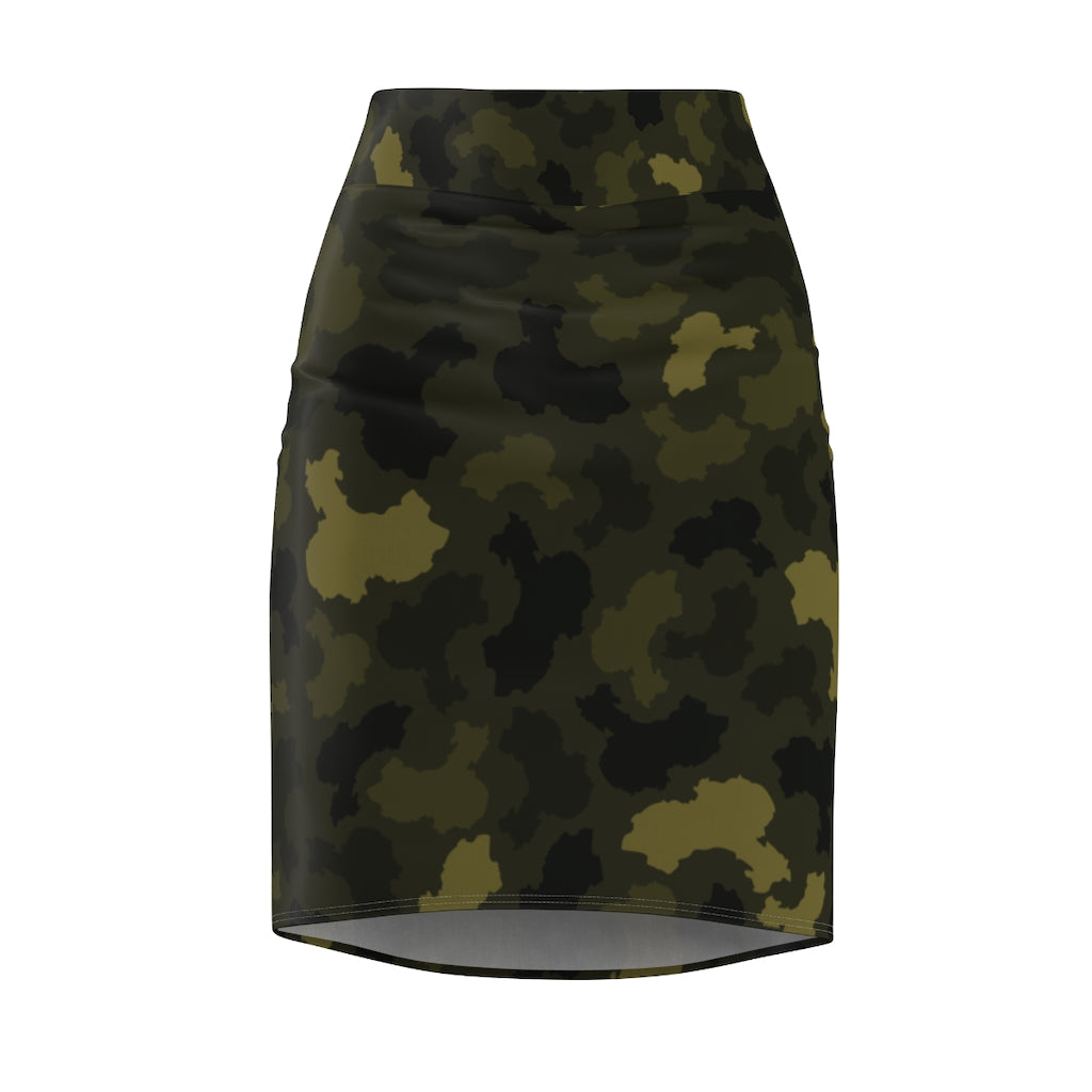 China Forest Women's Pencil Skirt - LocationCamo.com - [new_brand] - [camo] - [camoflage] - [apparel] - [location] - [new_brand] - [custom] - [clothing]