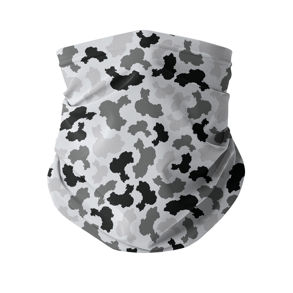 China Arctic Sublimation Neck Gaiter - LocationCamo.com - [new_brand] - [camo] - [camoflage] - [apparel] - [location] - [new_brand] - [custom] - [clothing]