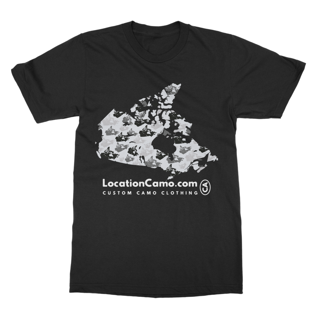 Canada Arctic Classic Heavy Cotton Adult T-Shirt - Custom Camo Clothing - [new_brand] - [camo] - [camoflage] - [apparel] - [location] - [new_brand] - [custom] - [clothing]