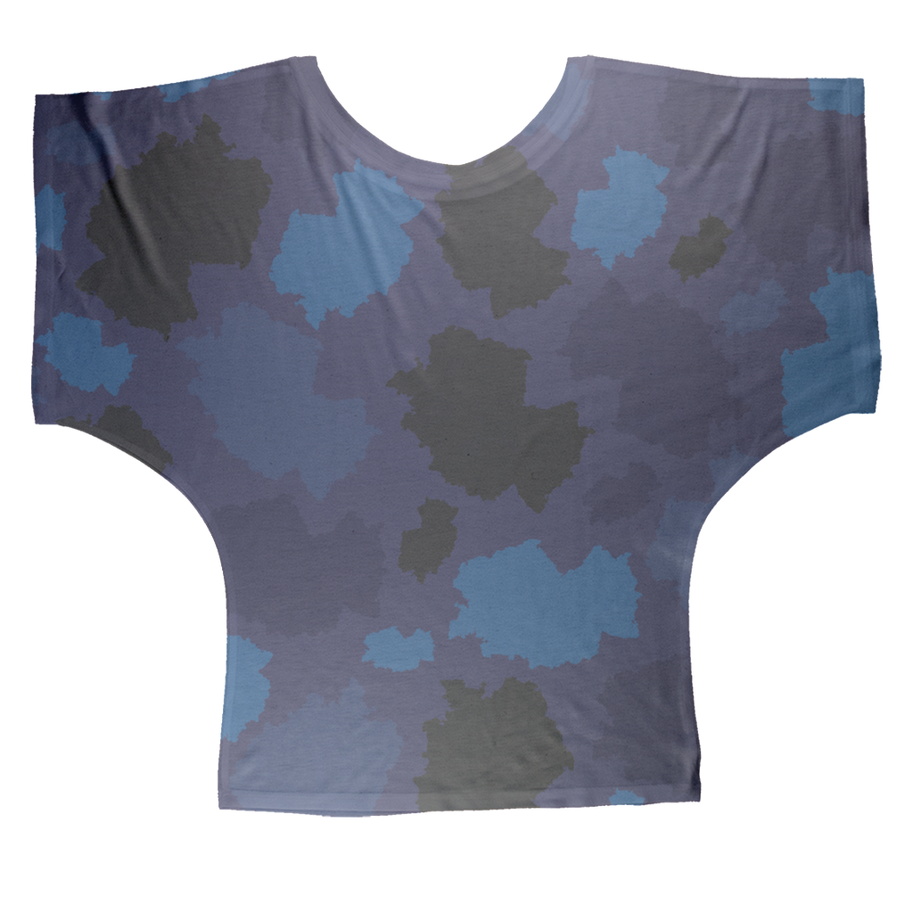 Germany Midnight Sublimation Batwing Top - LocationCamo.com