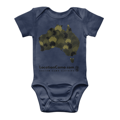 Australia Forest Classic Baby Onesie Bodysuit - Custom Camo Clothing - [new_brand] - [camo] - [camoflage] - [apparel] - [location] - [new_brand] - [custom] - [clothing]