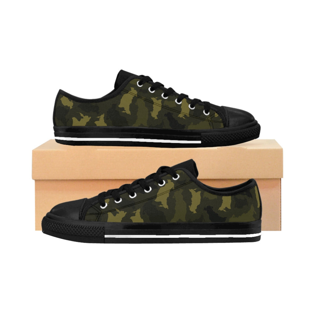 Russia Forest Unisex Sneakers - LocationCamo.com