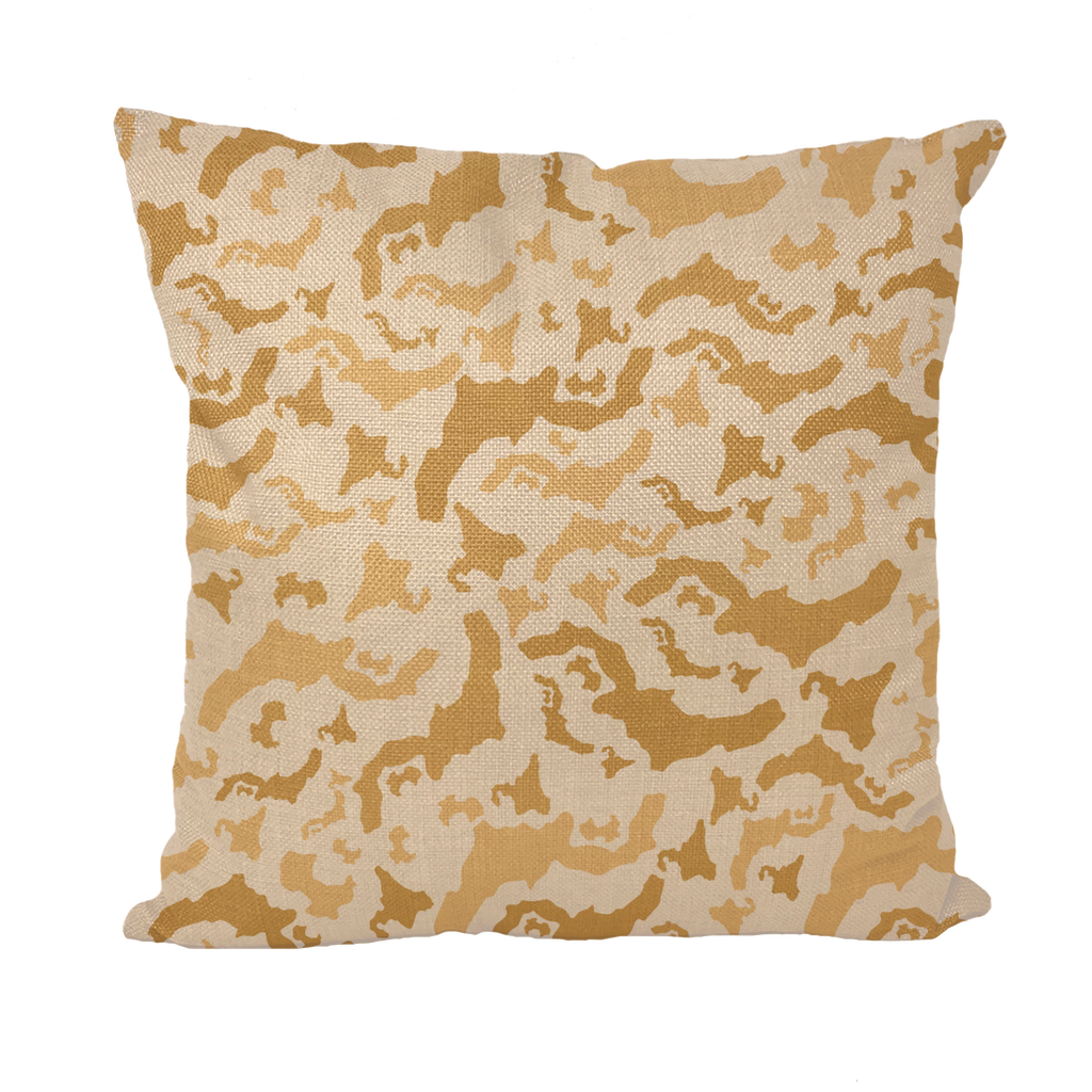 Japan Desert Throw Pillow with Insert - LocationCamo.com