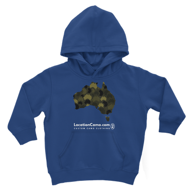 Australia Forest Classic Kids Hoodie - Custom Camo Clothing - [new_brand] - [camo] - [camoflage] - [apparel] - [location] - [new_brand] - [custom] - [clothing]