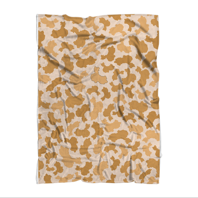 China Desert Sublimation Throw Blanket - LocationCamo.com - [new_brand] - [camo] - [camoflage] - [apparel] - [location] - [new_brand] - [custom] - [clothing]