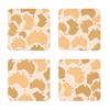 Australia Desert Sublimation Coasters Pack of Four - Custom Camo Clothing - [new_brand] - [camo] - [camoflage] - [apparel] - [location] - [new_brand] - [custom] - [clothing]