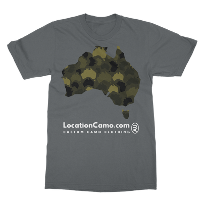 Australia Forest Classic Heavy Cotton Adult T-Shirt - Custom Camo Clothing - [new_brand] - [camo] - [camoflage] - [apparel] - [location] - [new_brand] - [custom] - [clothing]