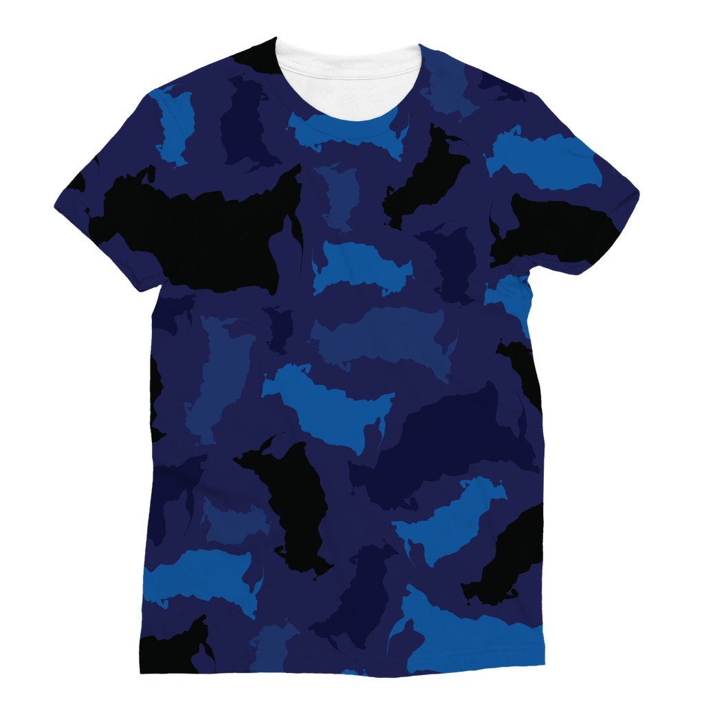 Russia Midnight Classic Sublimation Women's T-Shirt - LocationCamo.com