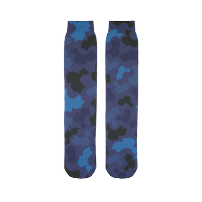 China Midnight Sublimation Tube Sock - LocationCamo.com - [new_brand] - [camo] - [camoflage] - [apparel] - [location] - [new_brand] - [custom] - [clothing]