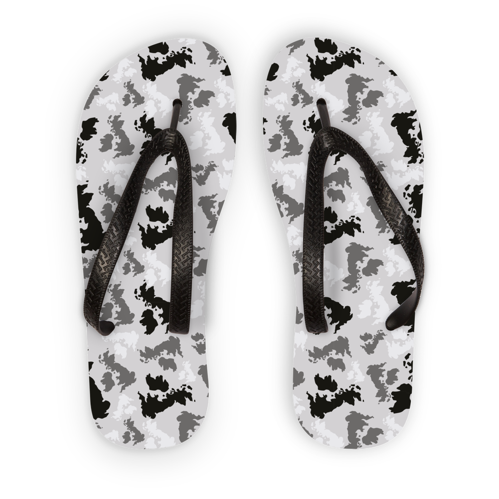 UK Arctic Kids Flip Flops - Custom Camo Clothing - [new_brand] - [camo] - [camoflage] - [apparel] - [location] - [new_brand] - [custom] - [clothing]