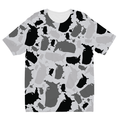 USA Arctic Sublimation Kids T-Shirt - LocationCamo.com