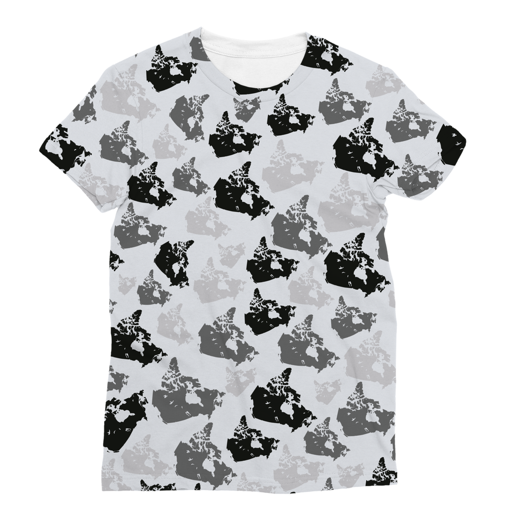 Canada Arctic Classic Sublimation Women's T-Shirt - Custom Camo Clothing - [new_brand] - [camo] - [camoflage] - [apparel] - [location] - [new_brand] - [custom] - [clothing]