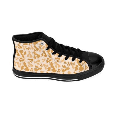 UK Desert Unisex High-top Sneakers - Custom Camo Clothing - [new_brand] - [camo] - [camoflage] - [apparel] - [location] - [new_brand] - [custom] - [clothing]