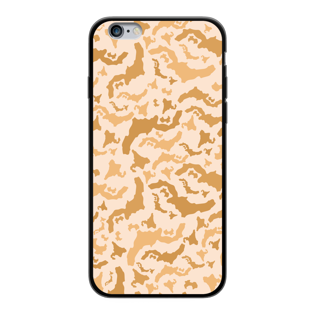 Japan Desert Back Printed Black Soft Phone Case - LocationCamo.com