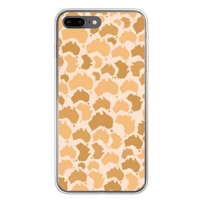 Australia Desert Back Printed Transparent Soft Phone Case - Custom Camo Clothing - [new_brand] - [camo] - [camoflage] - [apparel] - [location] - [new_brand] - [custom] - [clothing]