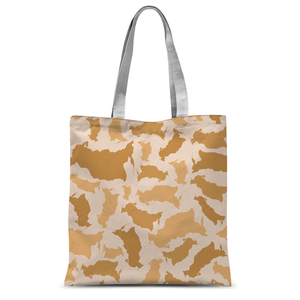 Russia Desert Classic Sublimation Tote Bag - LocationCamo.com