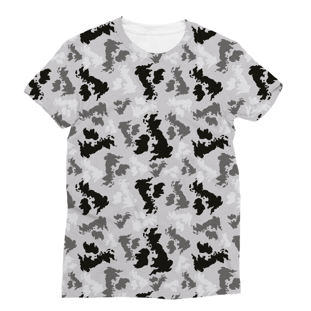 UK Arctic Classic Sublimation Women's T-Shirt - Custom Camo Clothing - [new_brand] - [camo] - [camoflage] - [apparel] - [location] - [new_brand] - [custom] - [clothing]