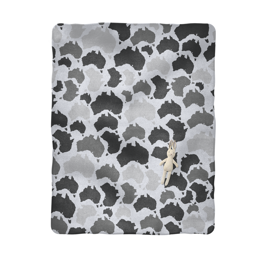 Australia Arctic Sublimation Baby Blanket - Custom Camo Clothing - [new_brand] - [camo] - [camoflage] - [apparel] - [location] - [new_brand] - [custom] - [clothing]