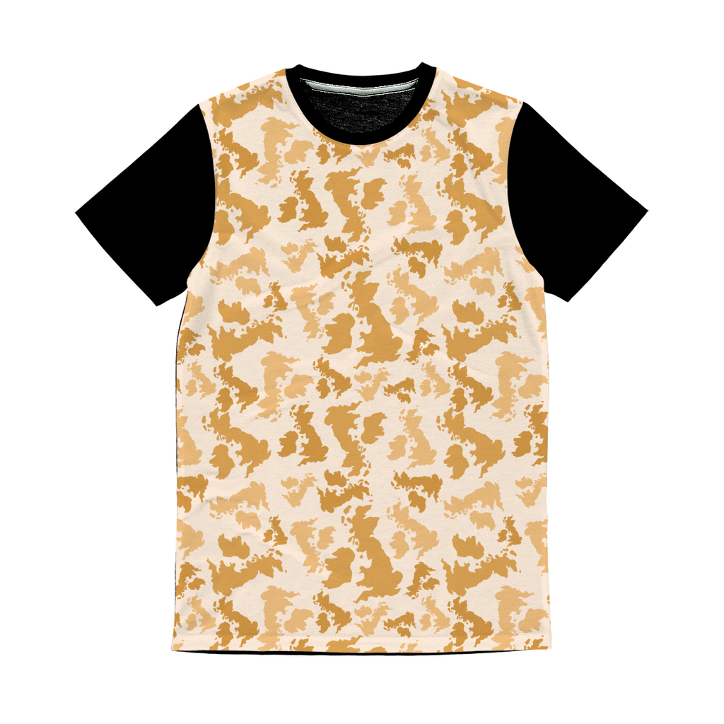 UK Desert Classic Sublimation Panel T-Shirt - Custom Camo Clothing - [new_brand] - [camo] - [camoflage] - [apparel] - [location] - [new_brand] - [custom] - [clothing]