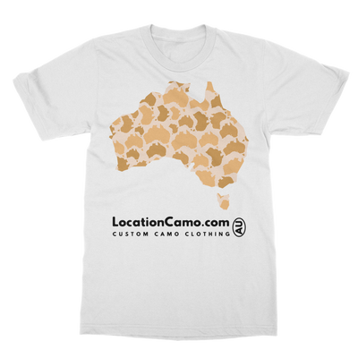 Australia Desert Classic Adult T-Shirt - Custom Camo Clothing - [new_brand] - [camo] - [camoflage] - [apparel] - [location] - [new_brand] - [custom] - [clothing]