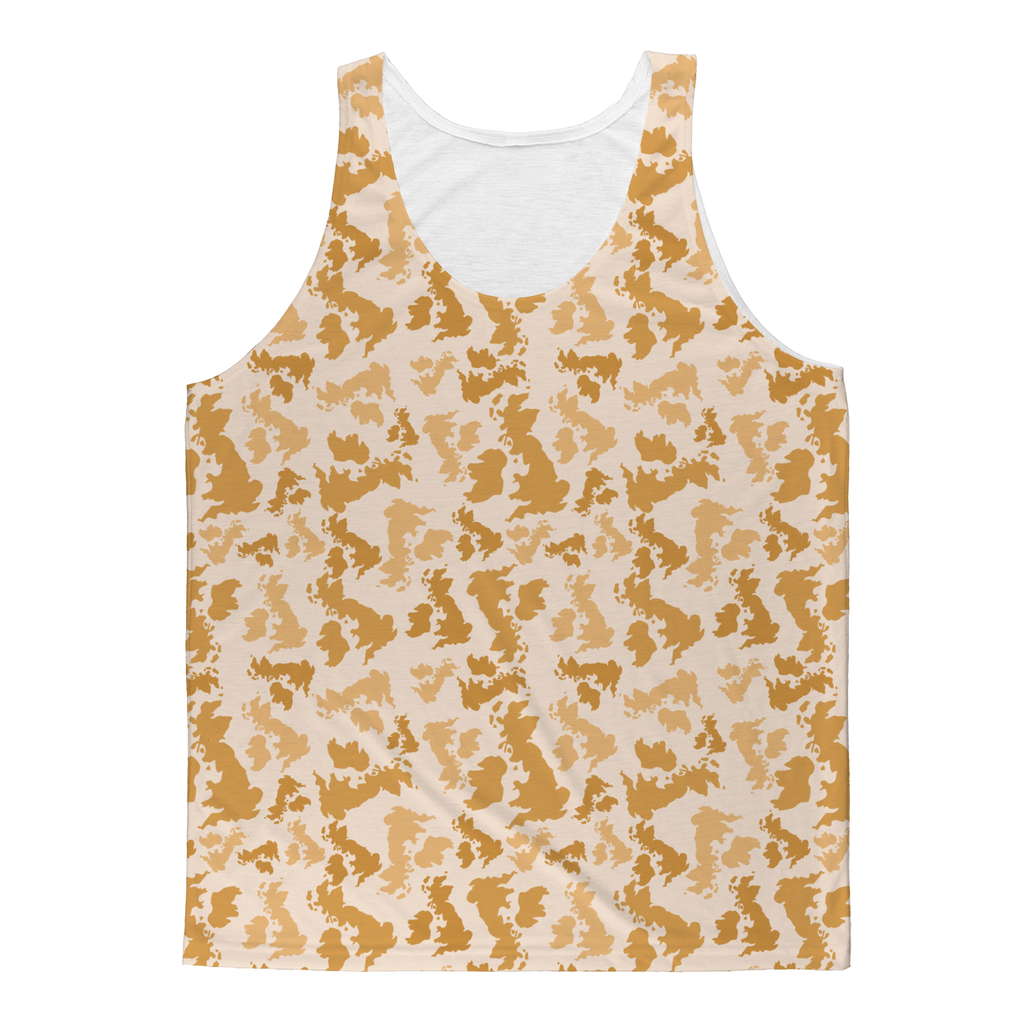 UK Desert Classic Sublimation Adult Tank Top - Custom Camo Clothing - [new_brand] - [camo] - [camoflage] - [apparel] - [location] - [new_brand] - [custom] - [clothing]