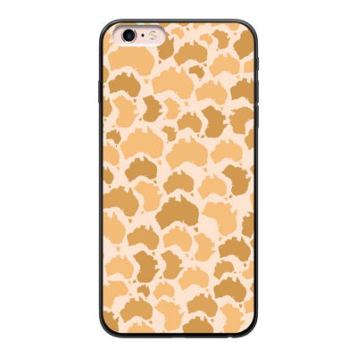 Australia Desert Back Printed Black Soft Phone Case - Custom Camo Clothing - [new_brand] - [camo] - [camoflage] - [apparel] - [location] - [new_brand] - [custom] - [clothing]