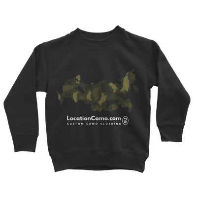 Russia Forest Classic Kids Sweatshirt - LocationCamo.com