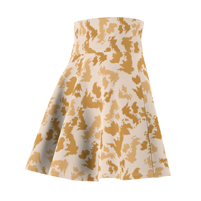 UK Desert Women's Skater Skirt - Custom Camo Clothing - [new_brand] - [camo] - [camoflage] - [apparel] - [location] - [new_brand] - [custom] - [clothing]