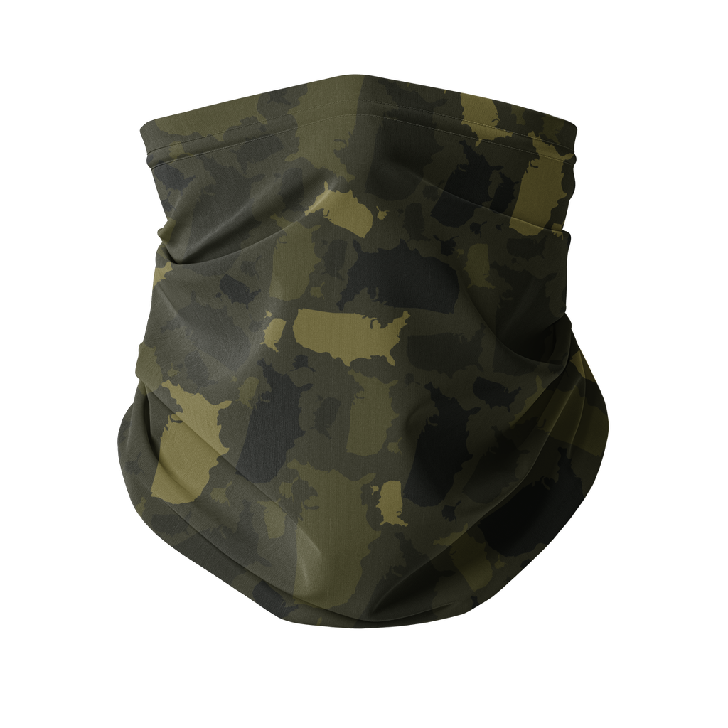 USA Forest Sublimation Neck Gaiter - LocationCamo.com