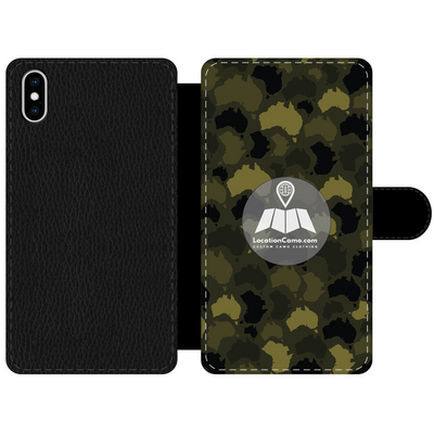 Australia Forest Front Printed Wallet Cases - Custom Camo Clothing - [new_brand] - [camo] - [camoflage] - [apparel] - [location] - [new_brand] - [custom] - [clothing]