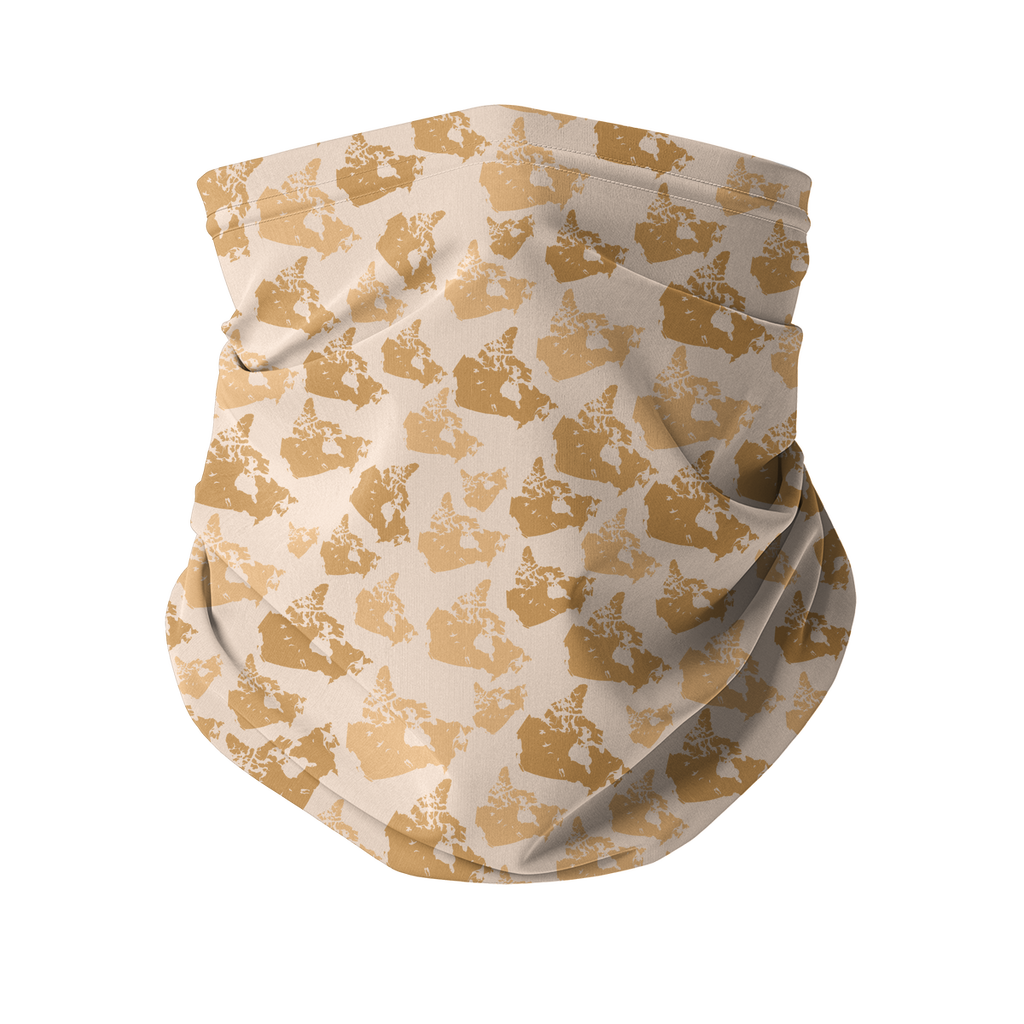 Canada Desert Sublimation Neck Gaiter - Custom Camo Clothing - [new_brand] - [camo] - [camoflage] - [apparel] - [location] - [new_brand] - [custom] - [clothing]