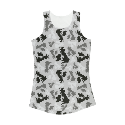 UK Arctic Women Performance Tank Top - Custom Camo Clothing - [new_brand] - [camo] - [camoflage] - [apparel] - [location] - [new_brand] - [custom] - [clothing]