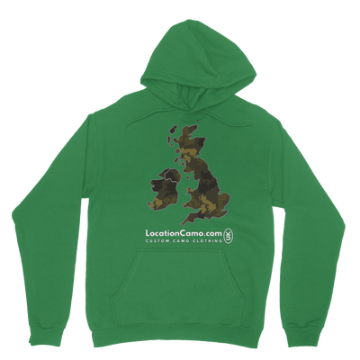 UK Forest Classic Adult Hoodie - Custom Camo Clothing - [new_brand] - [camo] - [camoflage] - [apparel] - [location] - [new_brand] - [custom] - [clothing]