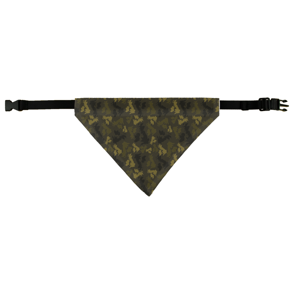 UK Forest Pet Bandana - Custom Camo Clothing - [new_brand] - [camo] - [camoflage] - [apparel] - [location] - [new_brand] - [custom] - [clothing]