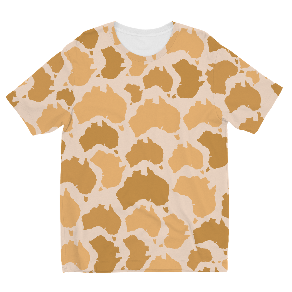 Australia Desert Sublimation Kids T-Shirt - Custom Camo Clothing - [new_brand] - [camo] - [camoflage] - [apparel] - [location] - [new_brand] - [custom] - [clothing]