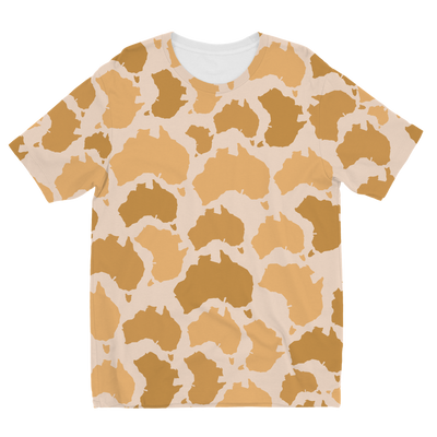 Australia Desert Sublimation Kids T-Shirt - Custom Camo Clothing - [new_brand] - [camo] - [camoflage] - [apparel] - [location] - [new_brand] - [custom] - [clothing]