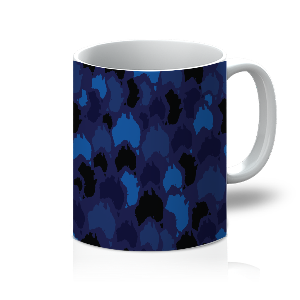 Australia Midnight 11oz Mug - Custom Camo Clothing - [new_brand] - [camo] - [camoflage] - [apparel] - [location] - [new_brand] - [custom] - [clothing]