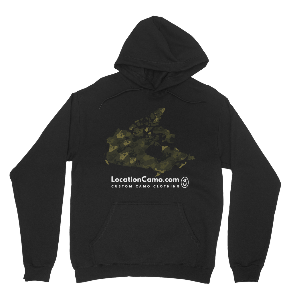 Canada Forest Classic Adult Hoodie - Custom Camo Clothing - [new_brand] - [camo] - [camoflage] - [apparel] - [location] - [new_brand] - [custom] - [clothing]