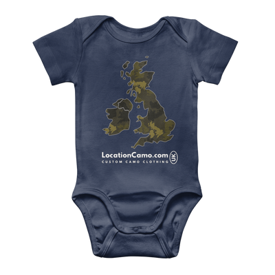 UK Forest Classic Baby Onesie Bodysuit - Custom Camo Clothing - [new_brand] - [camo] - [camoflage] - [apparel] - [location] - [new_brand] - [custom] - [clothing]